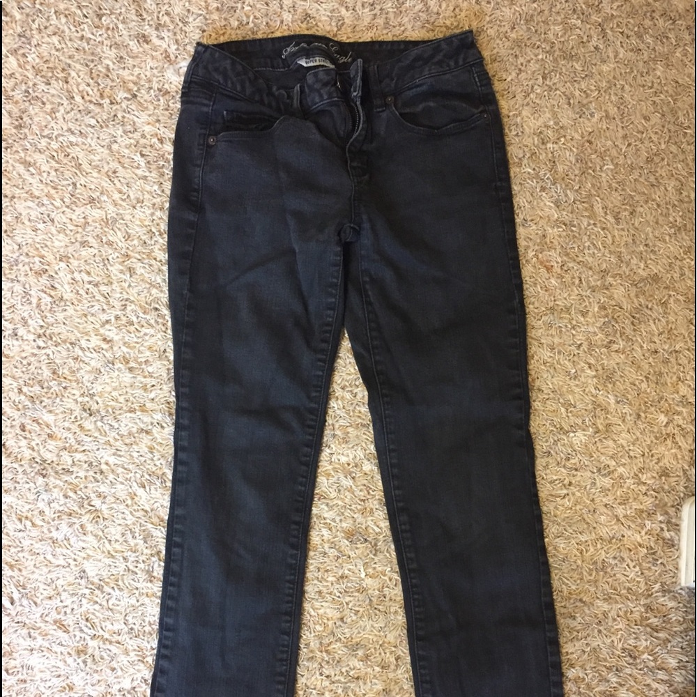 American Eagle Black Skinny Jeans